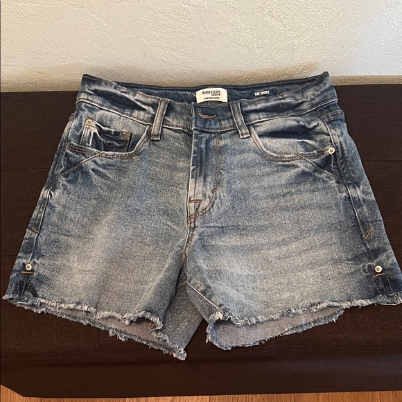 Kensie Pants - # 0613 +Kensie Women's Blue Denim Shorts